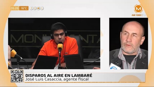 Fiscal ordenó liberar a cuñado de diputado cartista que realizó disparos al aire en Lambaré