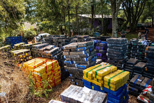 Más de US$ 35 millones de golpe al narcotráfico estima la Senad en dos últimos operativos - .::Agencia IP::.