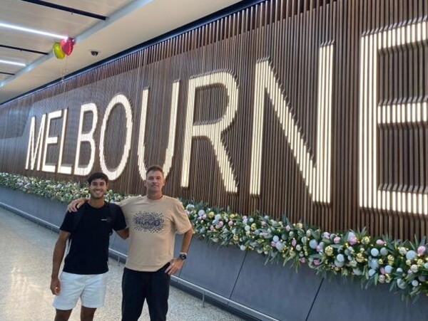 Dani Vallejo ya se encuentra en Australia - 1000 Noticias