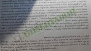 Cuñado del diputado Orlando Arévalo admitió haber disparado, pero fue liberado “por no haber heridos”