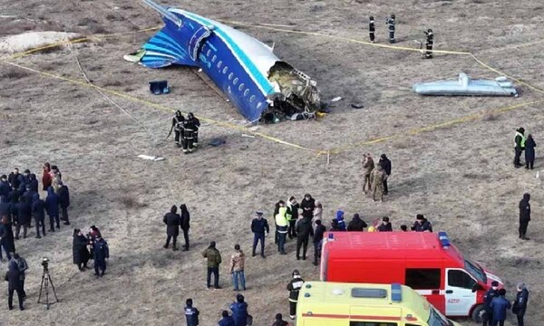 Ucrania afirma que el avión siniestrado en Kazajistán fue derribado por los rusos – Prensa 5