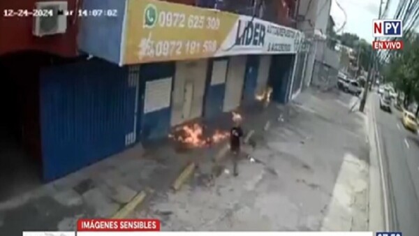 Ardida discusión: Mujer prendió fuego a su pareja en Fernando de la Mora