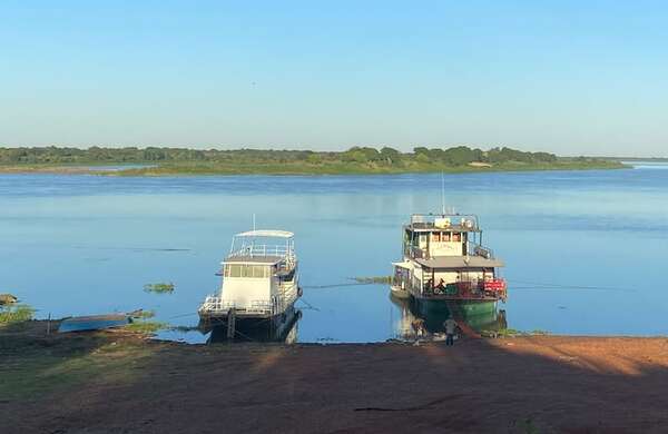 El río Paraguay descendió en la mayoría de las localidades - Nacionales - ABC Color