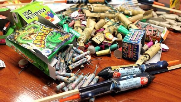 Tres personas resultan heridas por petardos durante Nochebuena y Navidad