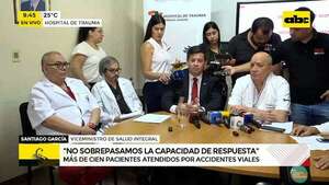 Hospital de Trauma: 80% de accidentados son motociclistas; tampoco faltaron los heridos por petardos  - ABC Noticias - ABC Color