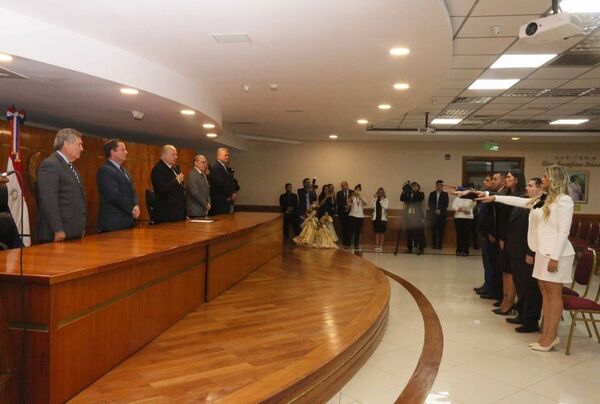 Ministros de la Corte Suprema tomaron juramento a nuevos agentes fiscales para diferentes localidades del país