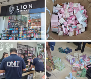 Allanan cinco locales de una influencer por venta de productos de contrabando