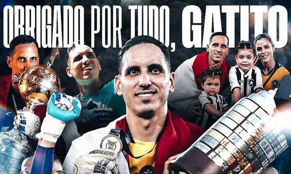 La emotiva carta de despedida del Botafogo al “Gatito”