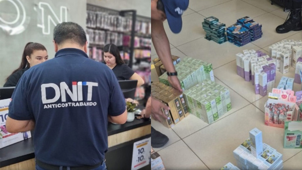 Allanan locales de influencer por contrabando