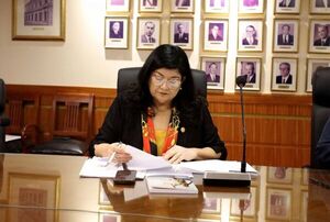 Otana: Ministra Llanes destacó notable producción de expedientes en el fuero de la Niñez y Adolescencia correspondiente al periodo 2024 en todo el país