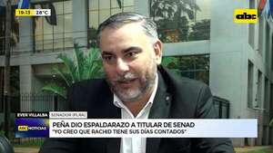 Peña defiende a Rachid en medio de críticas: “Tiene sus días contados”, dice legislador - ABC Noticias - ABC Color