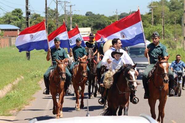Ypané: la VII edición de la cabalgata histórica se realiza mañana - Nacionales - ABC Color