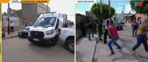 (VIDEO). Sarambí en el barrio donde el poli jubilado mató su vecino