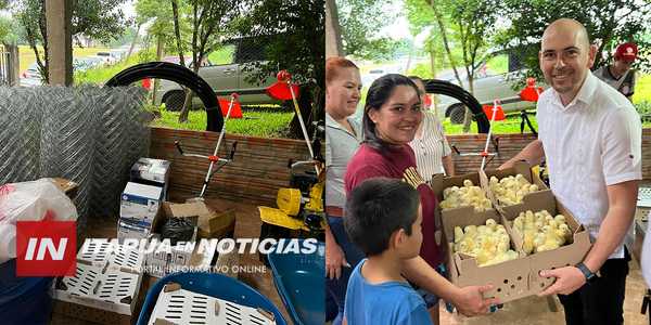 MUNICIPALIDAD DE CAMBYRETÁ ENTREGÓ INSUMOS A PRODUCTORES - Itapúa Noticias