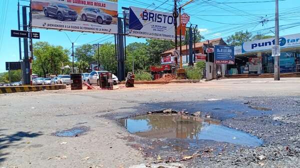 Colocan “parches” en la Avda. Mcal. López, dicen automovilistas - Nacionales - ABC Color