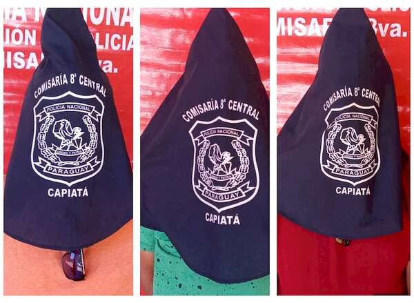 Capiatá: detienen a tres hombres con antecedentes a bordo de un vehículo robado - Policiales - ABC Color