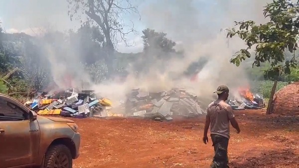 ¿Incineración irregular de cargamento récord de droga? - 1000 Noticias