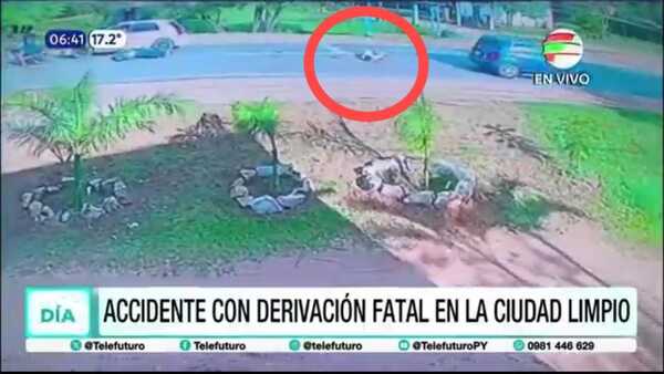 Motoca murió arrollado en Limpio