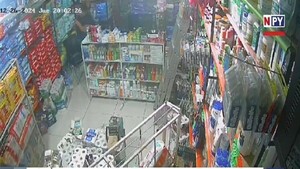 Asaltaron un minimercado en Luque
