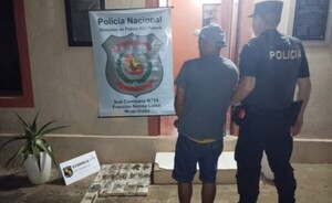 Incautan cocaína que era transportada en un camión de gran porte
