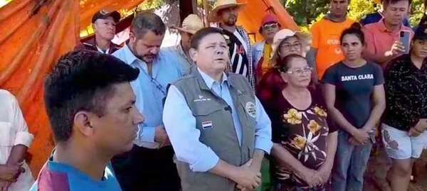 Yrybucuá: presidente del Indert visitó a la abuela desalojada de su casa y criticó la resolución judicial - Nacionales - ABC Color