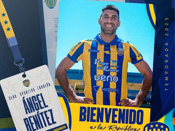 Sportivo Luqueño presentó oficialmente a Ángel Benítez - Sportivo Luqueño - ABC Color