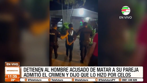 Detuvieron a presunto feminicida de Hernandarias