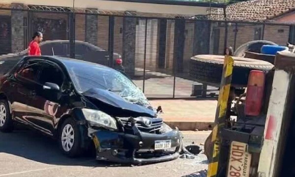 Su papá le dio leche para burlar alcotest: joven ebrio protagoniza choque en San Lorenzo – Prensa 5