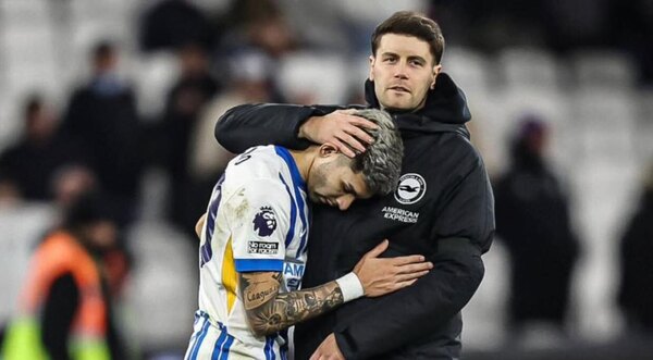 Versus / Por primera vez en la temporada, Julio Enciso va de titular en la Premier con el Brighton