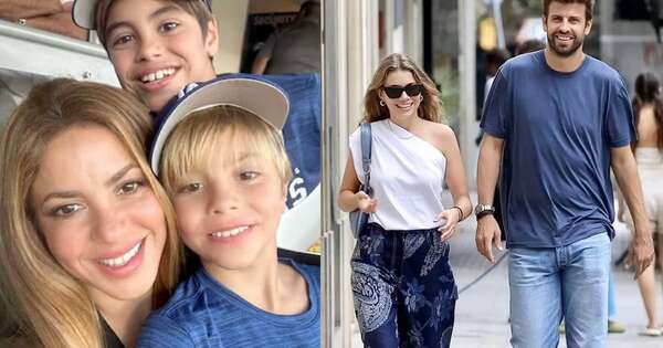 La Nación / Afirman que hijos de Shakira no saben sobre relación de Piqué con Clara Chía