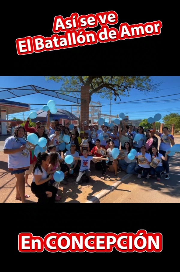 Batallón de amor Concepción sigue regalando amor y esperanza