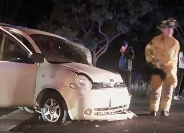 Policía alcoholizado protagoniza accidente de tránsito en Paraguarí - Noticiero Paraguay