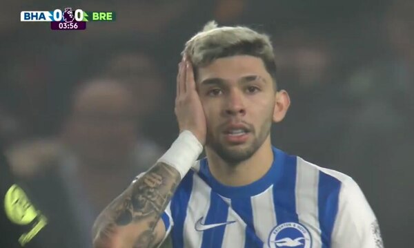 Versus / Julio Enciso tuvo un activo partido, pero el Brighton extiende su racha sin victorias en la Premier
