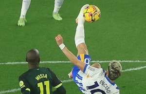 El récord que alcanzó Julio Enciso ante el Brentford
