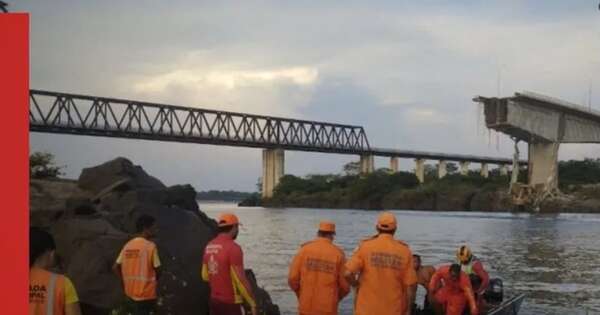 La Nación / Sube a 10 cifra de fallecidos en colapso de puente en Brasil