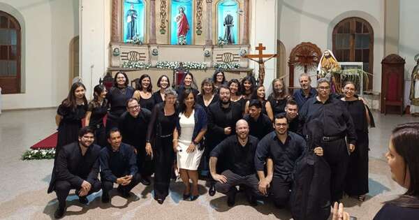 La Nación / Coro y orquesta en Villarrica