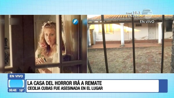 La casa del horror irá a remate
