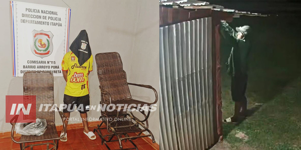 APREHENDIERON A “ELECTRICISTA NOCTURNO” EN CAMBYRETÁ - Itapúa Noticias