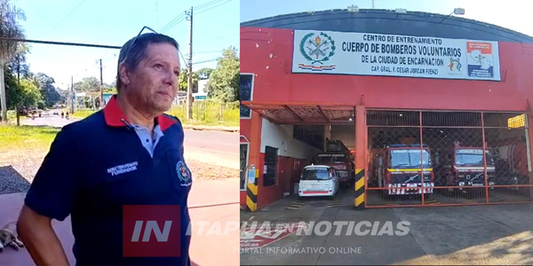 CONFLICTO EN EL CUERPO DE BOMBEROS VOLUNTARIOS DE ENCARNACIÓN - Itapúa Noticias