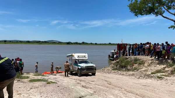 Puerto Casado: Hallan a joven que murió trabajando en una balsa en el río Paraguay