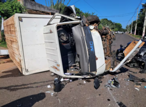 Conductor ebrio protagoniza aparatoso accidente en San Lorenzo