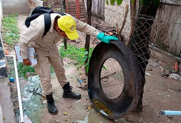 Dengue: sube a 13 las regiones más afectadas por el arbovirosis - Nacionales - ABC Color