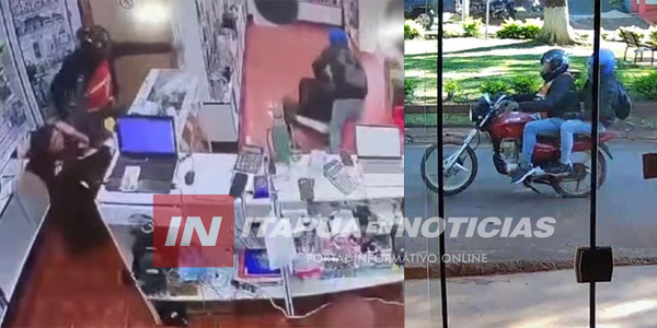 ROBO A MANO ARMADA EN UN LOCAL DE REPARACIÓN DE CELULARES DE ITAPÚA POTY - Itapúa Noticias