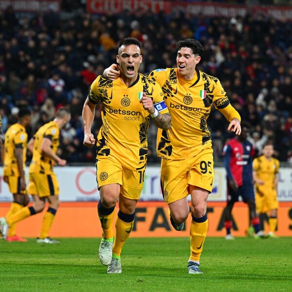 Versus / Inter golea en Cagliari y toma provisionalmente el liderato de la Serie A