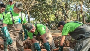 Ypotí da respiro al arroyo Acaraymí que atraviesa Ciudad del Este