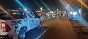 Video: motociclista fallece al caer de su biciclo en Itauguá - Policiales - ABC Color