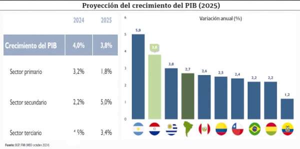 Evaluación 2024: Contentos con logros económicos, pero no satisfechos, reconoce MEF - Economía - ABC Color
