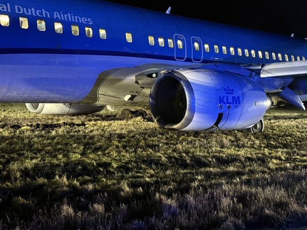 Avión se sale de la pista tras aterrizaje en Noruega - 1000 Noticias
