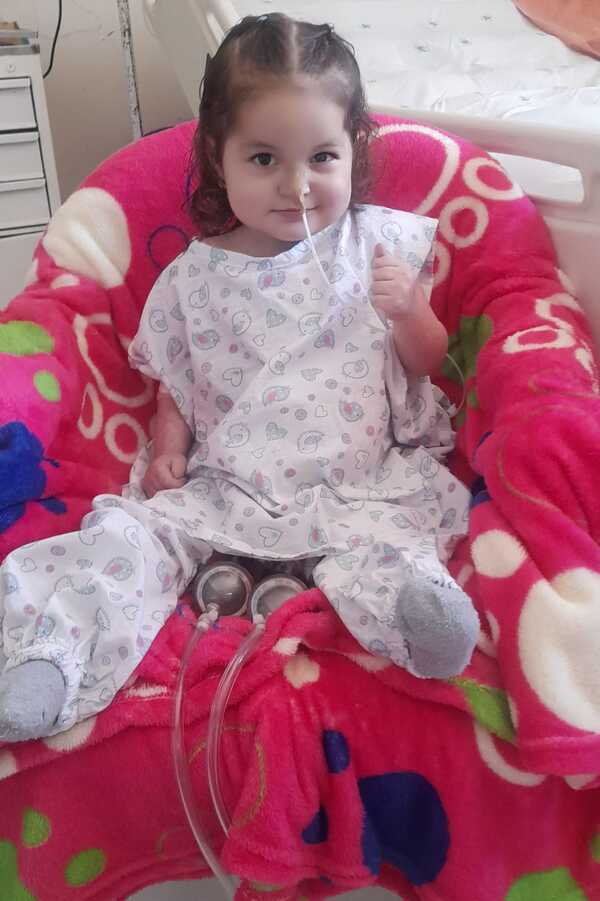 La pequeña Jimena Jazmín no aguantó la espera - trece