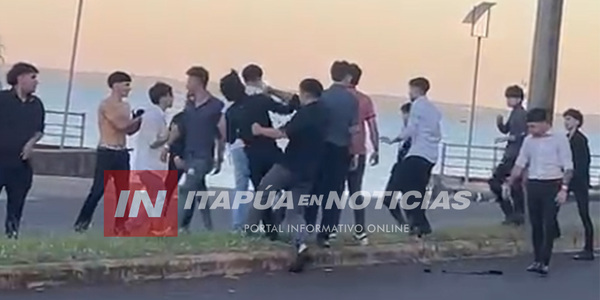 NO HUBO DENUNCIAS TRAS BRUTAL RIÑA EN ENCARNACIÓN - Itapúa Noticias
